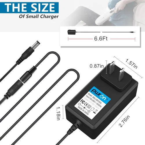 Miniatura 6 de Adaptador de fuente de alimentación AC Dc para Pure-Wave por PADO CM-05 CM-07 Pure-Wave inalámbrico Pure-Wave por PADO CM05 CM07 PureWave Percussion