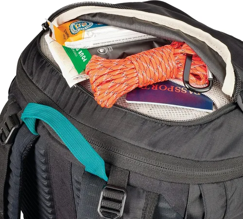 Miniatura 6 de High Sierra Pathway 2.0 Mochila con funda de almacenamiento de hidratación, para senderismo, ciclismo, camping, viajes, color negro, 45 L