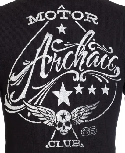 Miniatura 7 de Archaic by Affliction - Camisa térmica para hombre, color negro