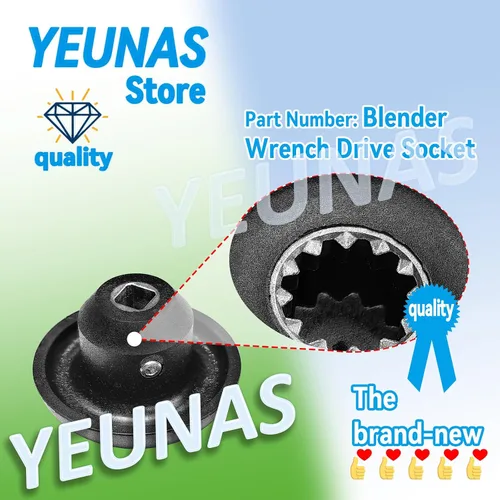 Miniatura 2 de 4500 5000 Kit de montaje de enchufe de mezclador con llave de repuesto para licuadora 500 802 891 4500 5000 5200 5500 6300 VM0102 VM0103 VM0104