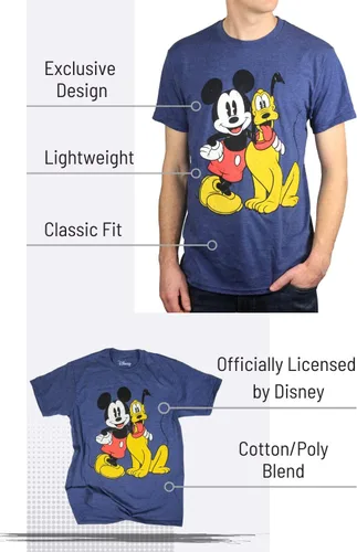 Miniatura 3 de Disney Camiseta para hombre Mickey Mouse Classic