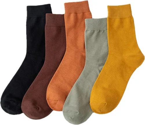 Miniatura 6 de Losa Kute 510 Pairs Crew Socks for Women Soft Cotton Socks Size 5-9 9-11