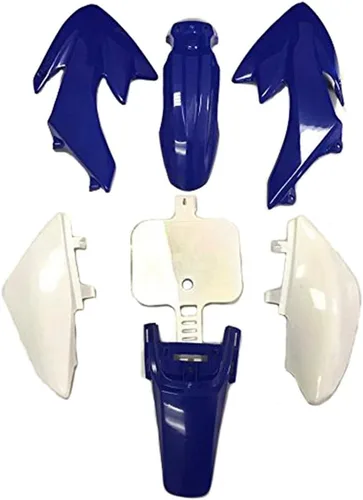 HONGK - Kit de guardabarros de plástico azul Motorctcly para trabajo de carenado compatible con CRF XR XR50 CRF50 Clone 125CC Pit Dirt Bike