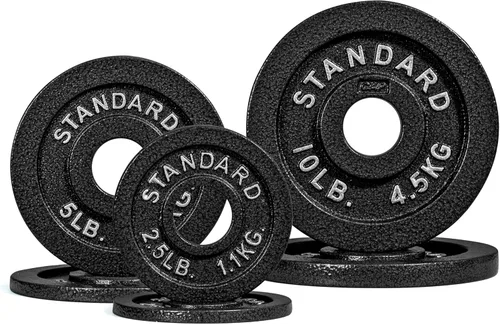 Miniatura 15 de CAP Barbell Placa de peso olímpica de 2 pulgadas Múltiples opciones