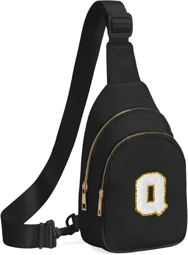 Miniatura 151 de Regalos de cumpleaños Viverte para niñas de 7, 8, 9, 10, 11, 12, 13 años, pequeño bolso cruzado de hombro con inicial, bolso cruzado de hombro