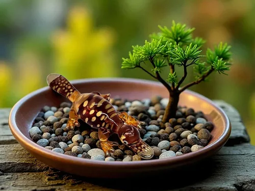 Miniatura 4 de WitnyStore Pequeña figura de ornitorrinco marrón dorado de 3¼ pulgadas, en miniatura, soplado a mano, vidrio pintado a mano, platypi, pico de agua
