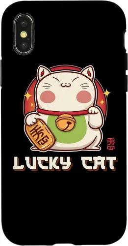 Miniatura 5 de Funda para iPhone 12 Mini Maneki Neko Waving Lucky Cat Feline Lucky Kawaii Anime Cats