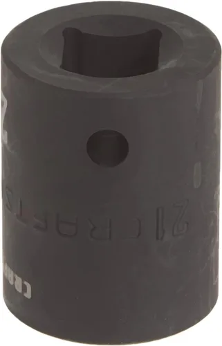 Miniatura 3 de CRAFTSMAN Llave de vaso de impacto poco profunda, métrica, 1/2 pulgada de transmisión, 21 mm (CMMT15868)