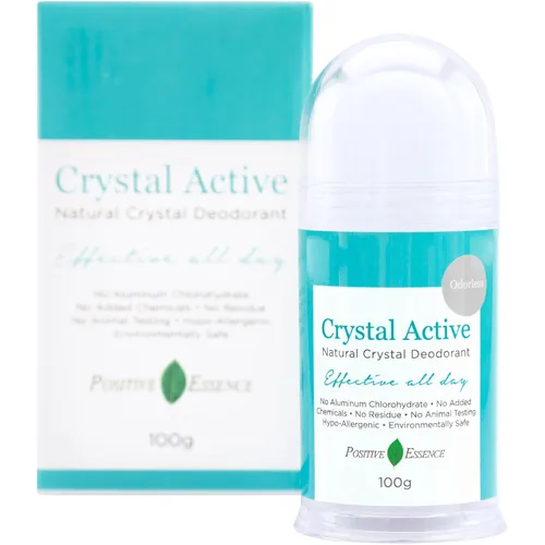 Desodorante de cristal natural para mujeres y hombres (3.53 oz) – Piedra tailandesa de alumbre piedra de alumbre, desodorante de sal mineral sin