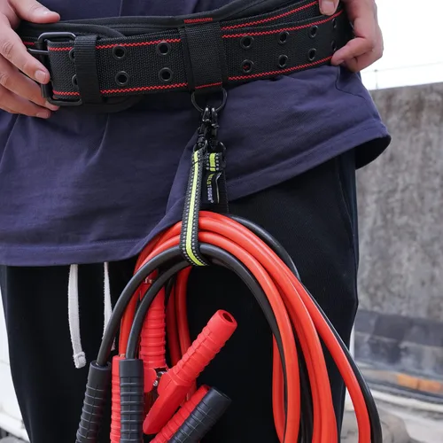 Miniatura 5 de MELOTOUGH Correa Portacinta Eléctrica con Ganchos a Presión, Correa de Cinta de Electricista para Cinturón de Herramientas, Funda de Herramientas