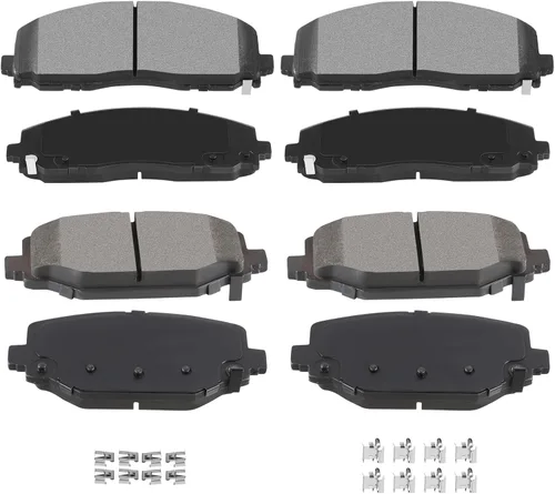 Miniatura 26 de ECCPP - Juego de 4 pastillas de freno de disco de cerámica traseras para 1994 1995 1996 1997 1998 1999 2000 2001 2002 2003 2004 para Ford Mustang