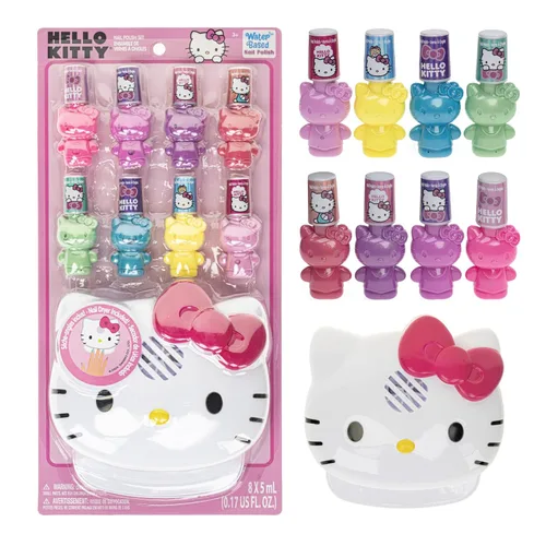 Miniatura 9 de Barbie - Townley Girl - Juego de esmaltes de uñas seguros a base de agua no tóxicos con secador de uñas para niños, pilas no incluidas, a partir