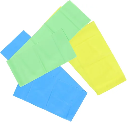 Abaodam 3Pcs Yoga Stretch Bands Resistance Bands Set Strength Training Back and Shoulder Stretching Home and Gym Use