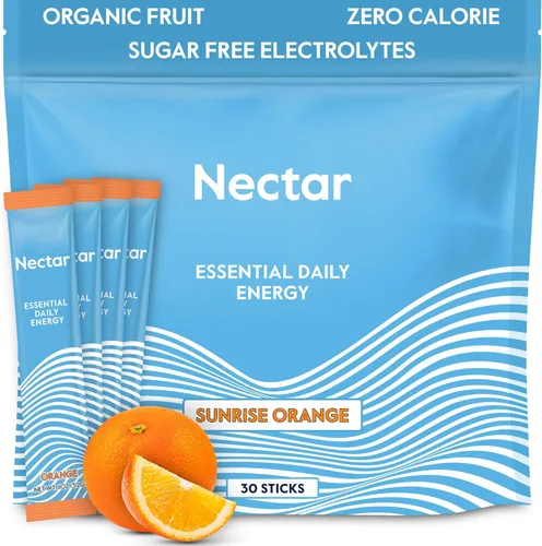 Miniatura 18 de Nectar Energy Booster - Cafeína Orgánica, B12 y Electrolitos - Sin Azúcar y Cero Calorías – Café Saludable, Bebida Energética y Alternativa a