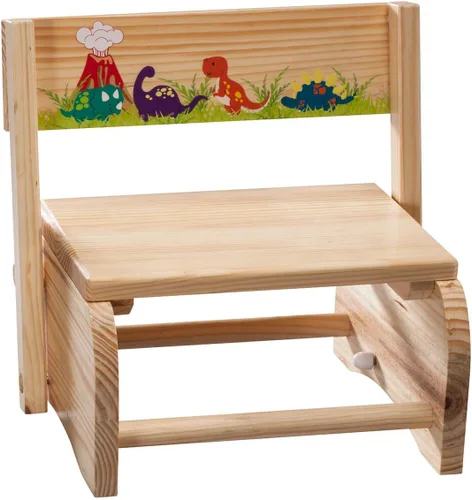 Miniatura 9 de Taburete y silla infantil 2 en 1, diseño de animales y postres