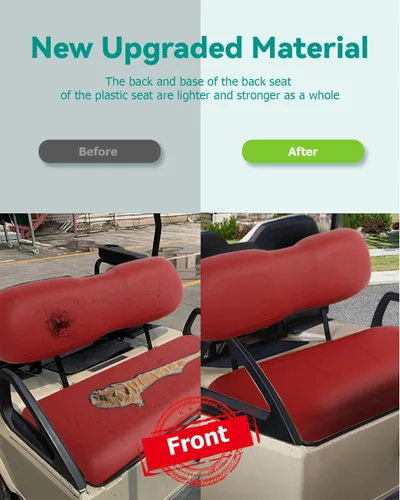 Miniatura 4 de Cojines de Reemplazo para Asiento Delantero para Club Car DS, Asiento con Cojín para Carrito de Golf para Club Car DS Ensamble de Asiento Delantero