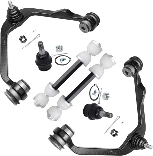 Miniatura 266 de Detroit Axle - Kit de extremo delantero para Chrysler 300 Dodge Charge Challenger 2011-2023, 2 brazos de control inferiores traseros 2 rótulas