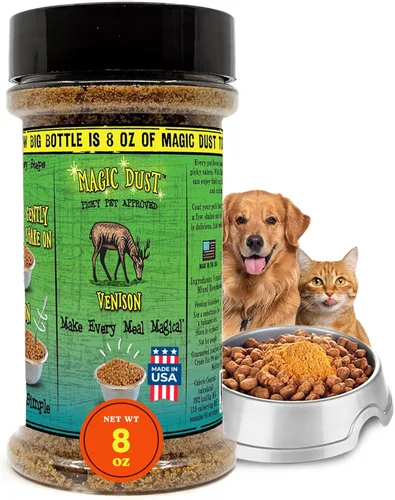 Miniatura 10 de Magic Dust - Decoración de carne seca de cordero con una sola proteína para perros y gatos, mejora el sabor y eleva la emoción de la hora