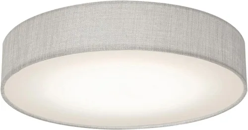 Aspect ALDF1318LAJD1GY Ashland LED montaje empotrado, 12 pulgadas, lino gris