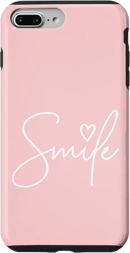 Miniatura 12 de Linda funda de sonrisa rosa claro para iPhone 17