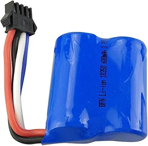 Miniatura 6 de 2 unids 3.7 V 600 mah baterías de polímero de litio con cargador 1to2 y línea de transferencia de carga 1to2 para UDI R/C UDI001 UDI008 RC barco