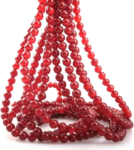 Miniatura 45 de Cuentas sueltas redondas de piedra natural de amatista de 8mm, cuentas para hacer joyas y manualidades DIY, 1 cordón de 15 pulgadas, aproximadamente