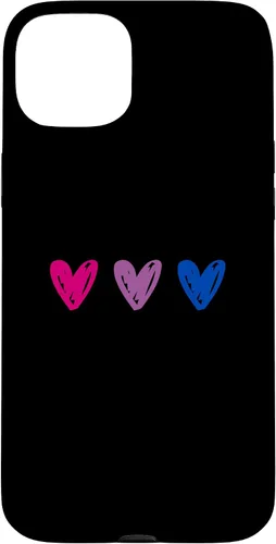 Miniatura 9 de Funda para iPhone 12/12 Pro Bisexual Pride Hearts Bi Pride Flag