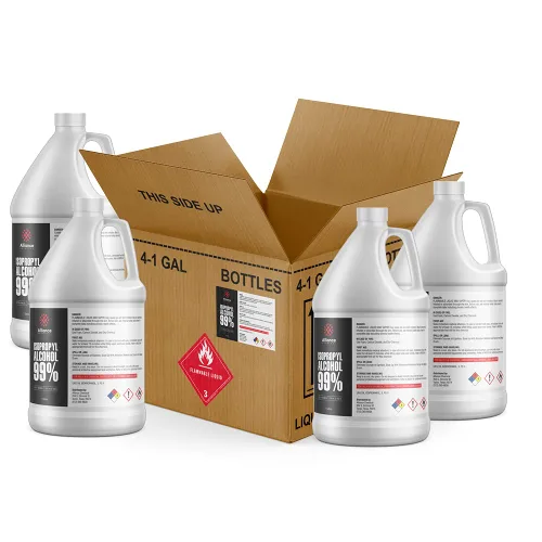 Miniatura 19 de Alcohol isopropílico 99% - Botella de 1 cuarto de galón - Alcohol concentrado de alta pureza para una limpieza eficaz - Secado rápido, IPA de origen