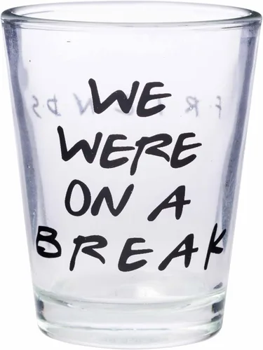 Miniatura 5 de Silver Buffalo Friends - Frases icónicas "You're My Lobster", "How You Doin'", "Pivot" y "We Were On A Break!", Paquete de 4 mini gafas, 1.5 onzas