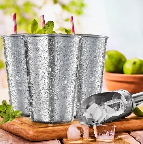 Miniatura 8 de CHILLOUT LIFE Vasos de acero inoxidable para niños de 8 onzas, vasos de acero inoxidable para niños pequeños para actividades en el hogar y al aire