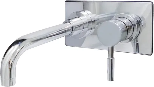 Miniatura 6 de Kingston Brass KS8112DL Grifo de baño de montaje en pared de una sola manija, latón pulido