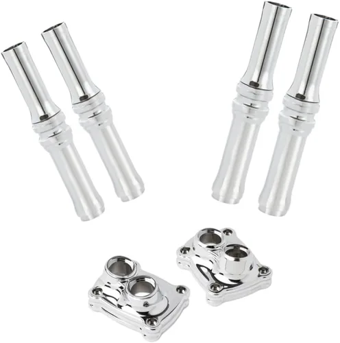 Cubierta de barra de empuje para Harley Twin Cam Street Glide Road King Electra Glide Tri Ultra Dyna Fit Street Bob Softail Fatboy 99-17 (Touring