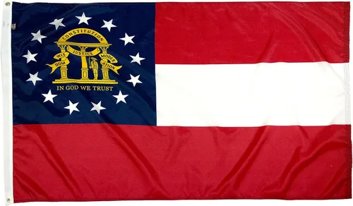 Miniatura 70 de FlagSource Bandera del estado de nailon de Iowa, fabricada en los Estados Unidos, 4 x 6 pies Iowa 4x6