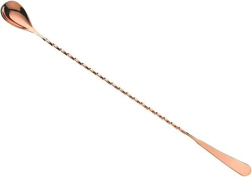 Miniatura 35 de Barfly Cuchara de barra de piña, extremo 13 1/4" (33.7 cm), acero inoxidable