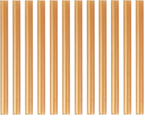 Miniatura 7 de HUIHUIBAO 12 barras de pegamento caliente de colores, mini pegamento adhesivo termofusible para manualidades, 0.276 x 3.937 in, negro