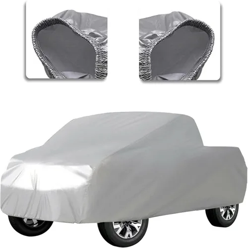Funda universal resistente para camioneta para exteriores, para todo tipo de clima, repuesto para camioneta de hasta 260 pulgadas de largo x 80