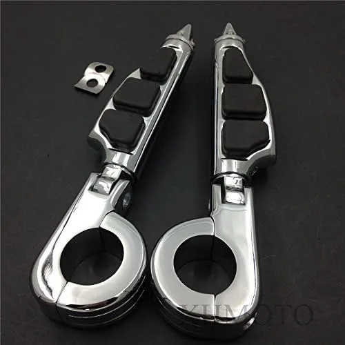 Miniatura 2 de SMT-1 1/2" Highway Stiletto 4475 Pinzas de pie P-Abrazaderas compatibles con H-D Sportster Touring [B00Y43O0CI]