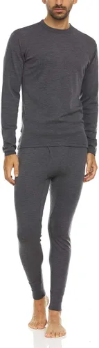 Miniatura 26 de Minus33 Kancamagus - Pantalones de capa base de peso medio para hombre, 100% lana merina, pantalones largos multiusos, ropa interior térmica