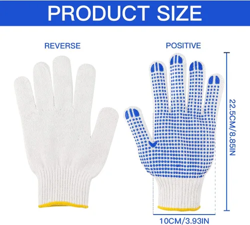Miniatura 2 de Guantes antimordeduras para animales pequeños, azul, unisex, 13cm/5in