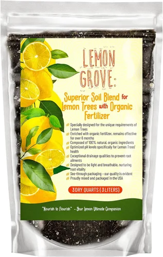 Miniatura 7 de GARDENWISE Tierra Premium Orgánica para Macetas de Cítricos para Plantas de Interior/Exterior - Perfecta para Naranjos, Limoneros, Limeros y Pomelos