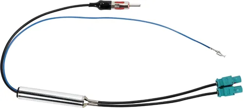 Miniatura 2 de Anina Adaptador de antena de radio doble doble Fakra para 2004-UP VW Volkswagen Audi Skoda Aftermarket GPS Navegación estéreo unidad principal