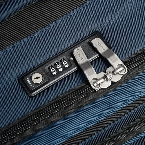 Miniatura 9 de DELSEY PARIS Sky Max 2.0 Softside - Maleta expandible con ruedas giratorias, Azul, Sky Max 2.0 Softside - Maleta expandible con ruedas giratorias