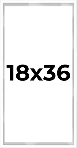 Miniatura 88 de Caja de sombra de 10 x 24 pulgadas, marco blanco contemporáneo – Tamaño interior 10 x 24 x 1 pulgada de profundidad – El marco blanco está hecho