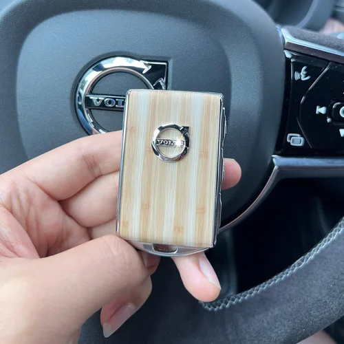 Miniatura 4 de Funda para llavero de automóvil compatible con Volvo XC90, XC60, XC40, S60, S90, V60, V90, Polestar 1, Polestar 2, funda de repuesto para llavero