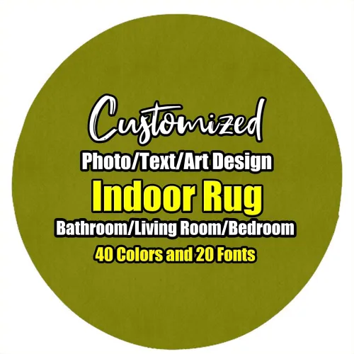 Miniatura 109 de sophiehome Customzied - Alfombras de baño con imagen de texto, alfombra de franela personalizada para interiores para el hogar, dormitorio, baño
