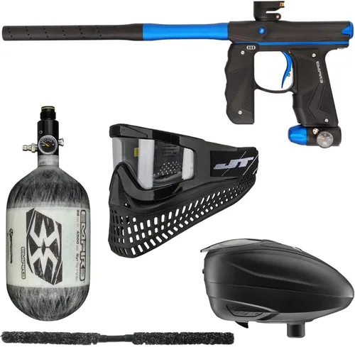 Action Village Empire Mini GS TP Ultimate - Kit de pistola de paintball Polvo Negro/Polvo Azul Oscuro
