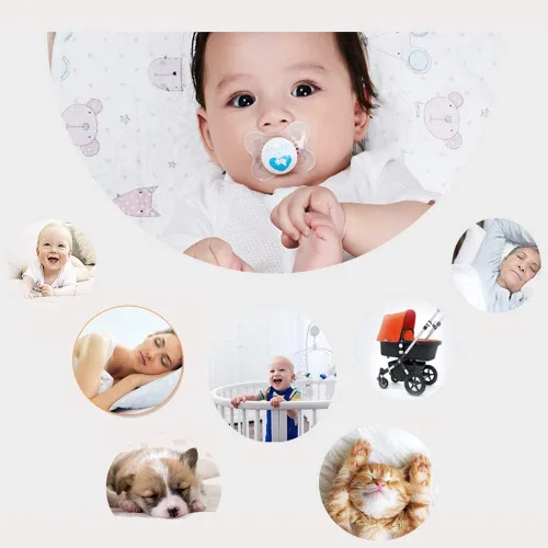 Miniatura 6 de Paquete de 2 almohadillas impermeables para cuna, 34 x 54 pulgadas, protector de cuna de franela para incontinencia reutilizable para bebés, niños