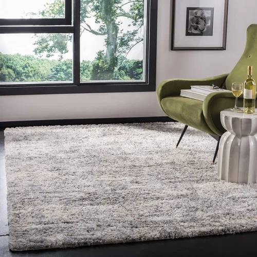Miniatura 20 de SAFAVIEH Berber Shag Collection - Alfombra de pasillo, 2 x 12 pies, verde y beige, no desprende pelusa y fácil de limpiar, ideal para pasillo