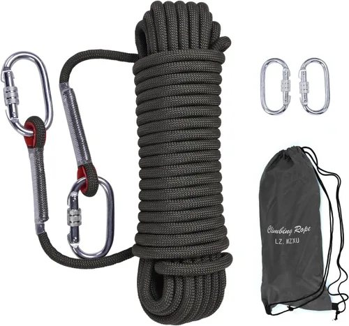 Miniatura 12 de Cuerda de Escalada, Cuerda de Rapel Naranja
