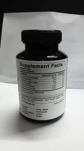 Miniatura 9 de Pure Nutrition Ultra Citrato de calcio de 1000 mg suplemento de calcio altamente absorbible con malato de citrato de calcio, vitamina D, zinc